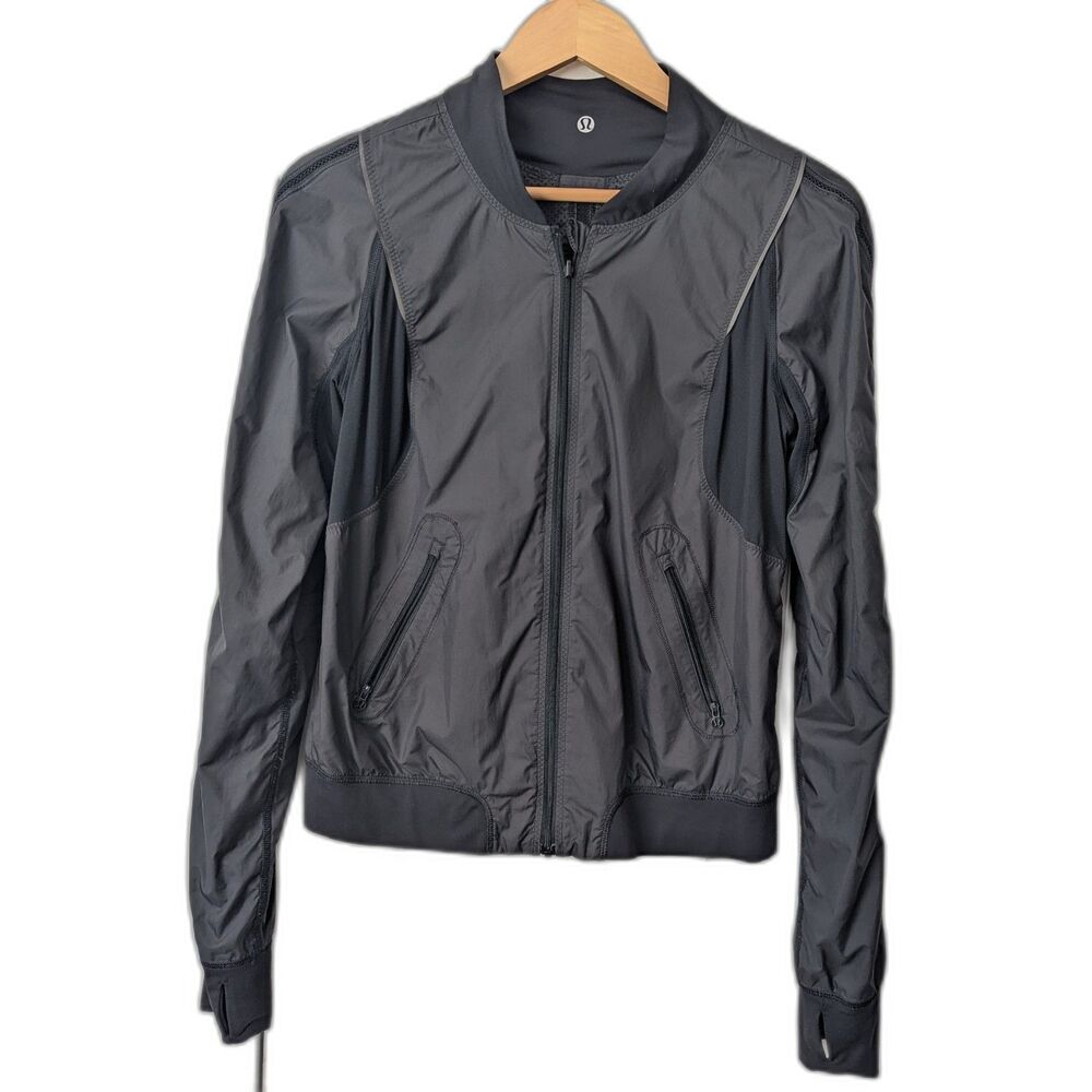 Lululemon Run: Two Make It True Reversible Jacket 8 Athleisure Activewear Gym